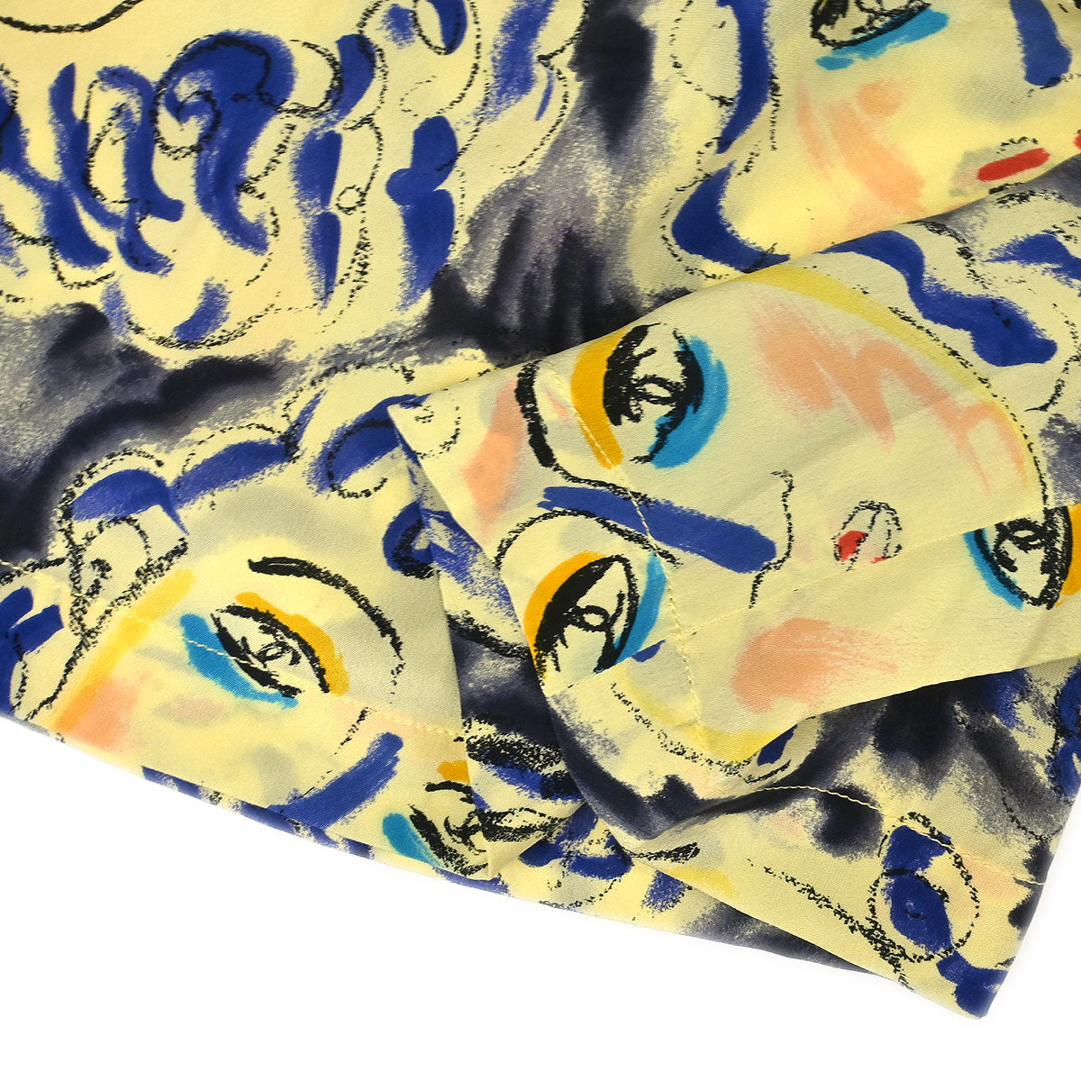 Chanel Mademoiselle Short Pants Yellow #38