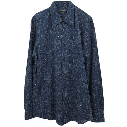Louis Vuitton Shirt Blouse Top Navy #42