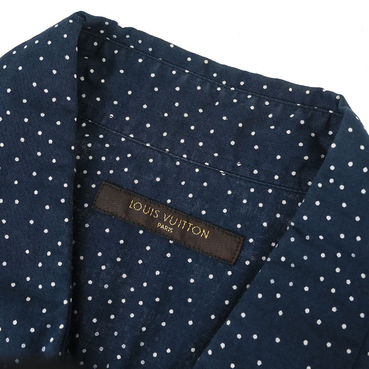 Louis Vuitton Shirt Blouse Top Navy #42