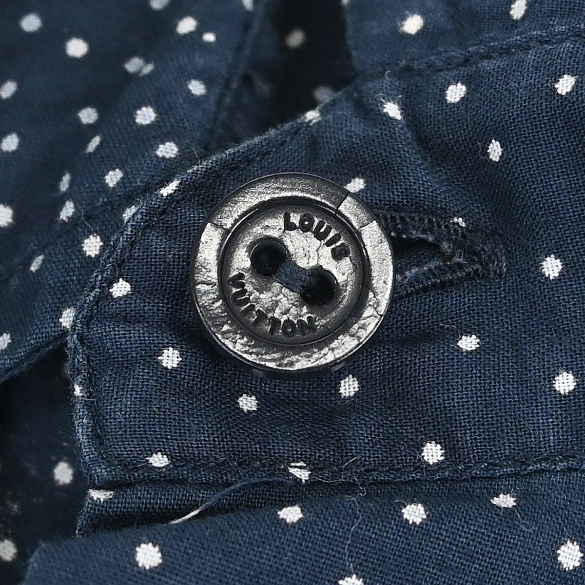 Louis Vuitton Shirt Blouse Top Navy #42
