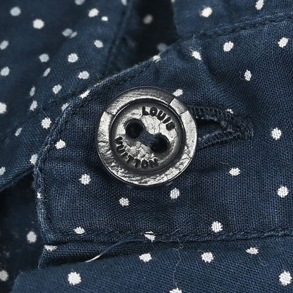 Louis Vuitton Shirt Blouse Top Navy #42