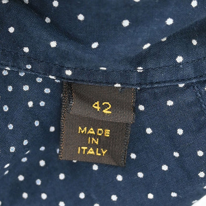 Louis Vuitton Shirt Blouse Top Navy #42