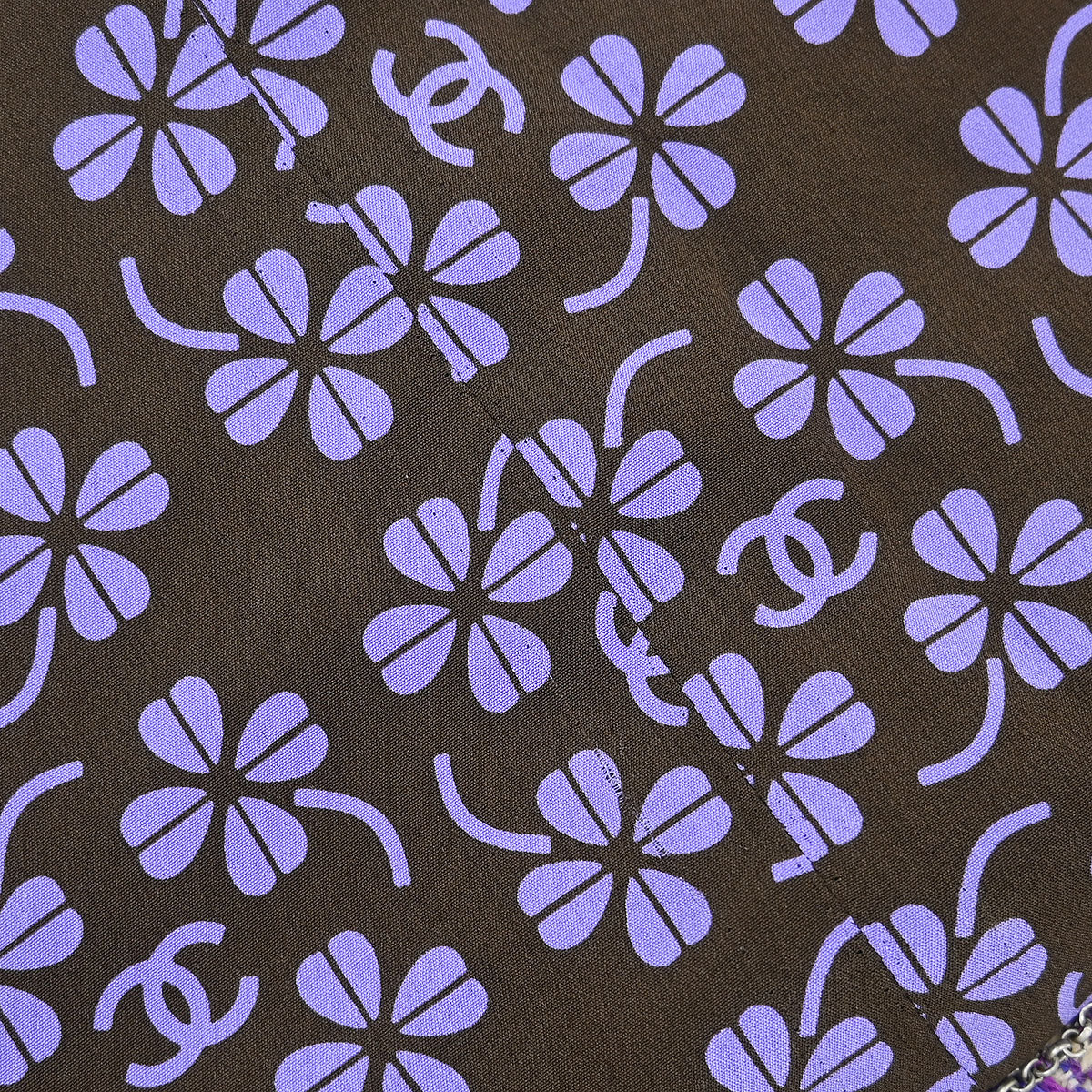 Chanel 2001 Collarless Jacket Purple #40