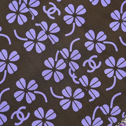 Chanel 2001 Collarless Jacket Purple #40