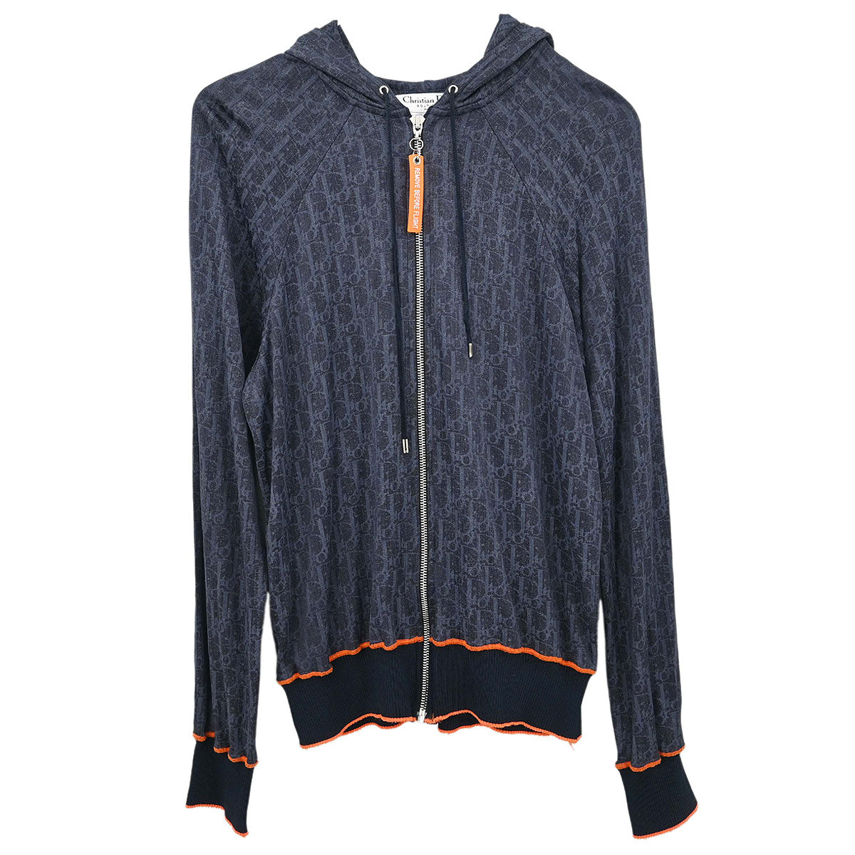 Christian Dior 2006 Zip Up Jacket Trotter Navy #36