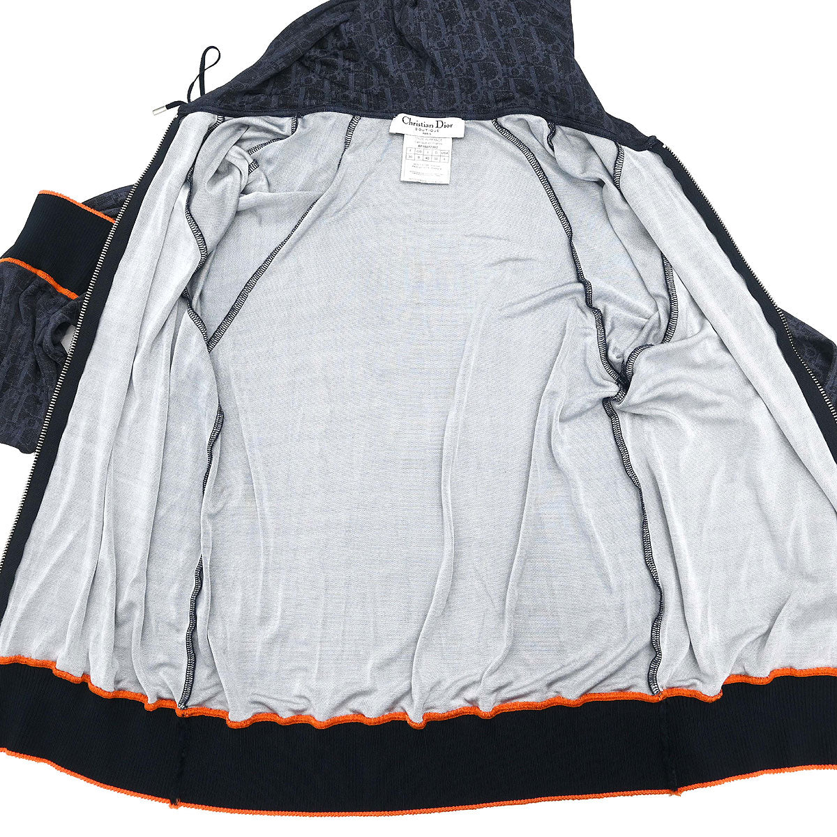 Christian Dior 2006 Zip Up Jacket Trotter Navy #36