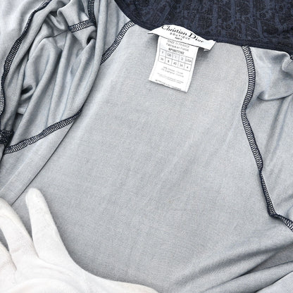 Christian Dior 2006 Zip Up Jacket Trotter Navy #36