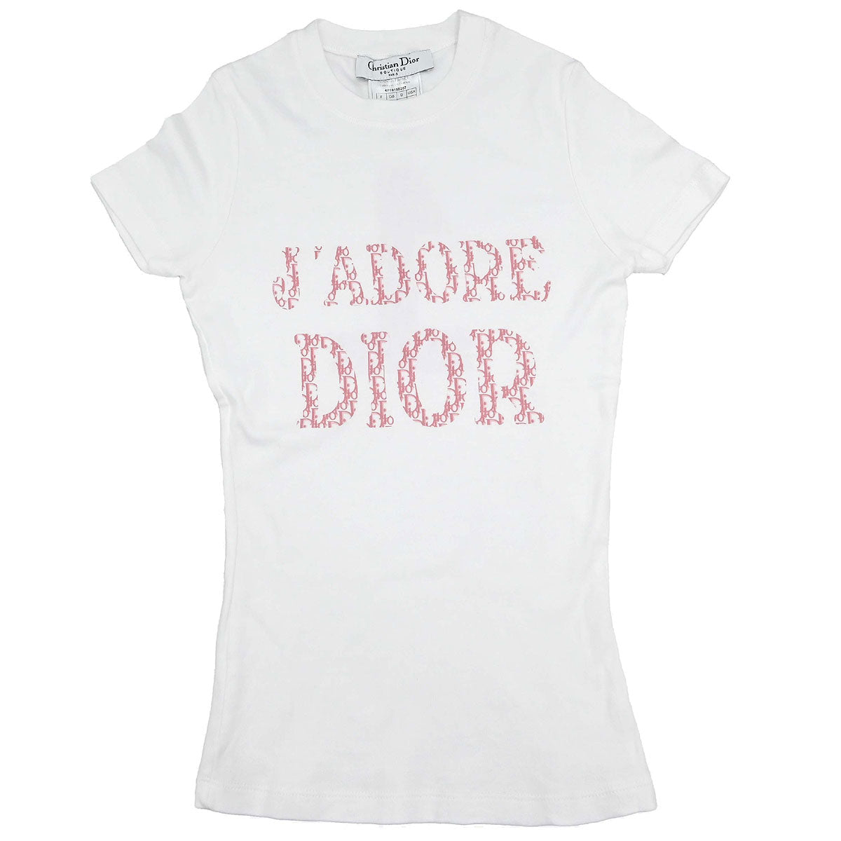 Christian Dior 2004 Short Sleeve T-shirt Top White #36