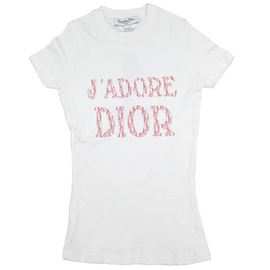 Christian Dior 2004 Short Sleeve T-shirt Top White #36