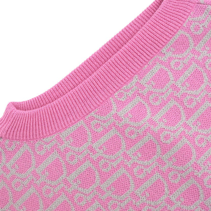 Christian Dior Vest Sweater Trotter Pink #M