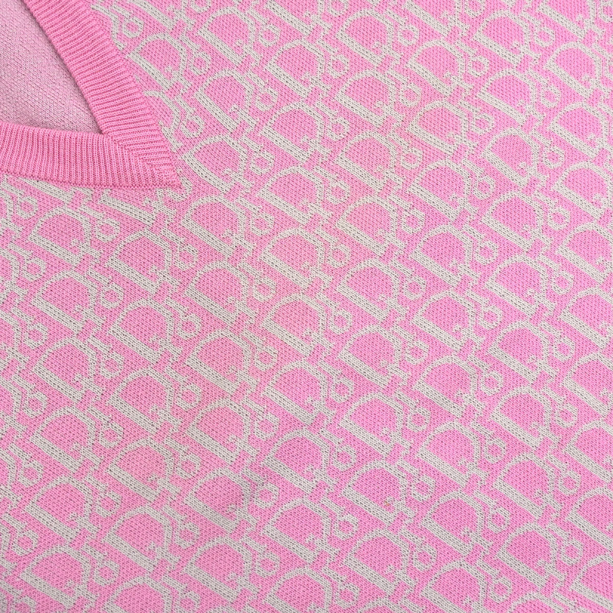Christian Dior Vest Sweater Trotter Pink #M