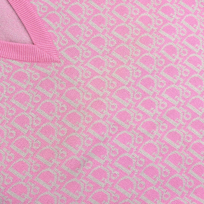 Christian Dior Vest Sweater Trotter Pink #M