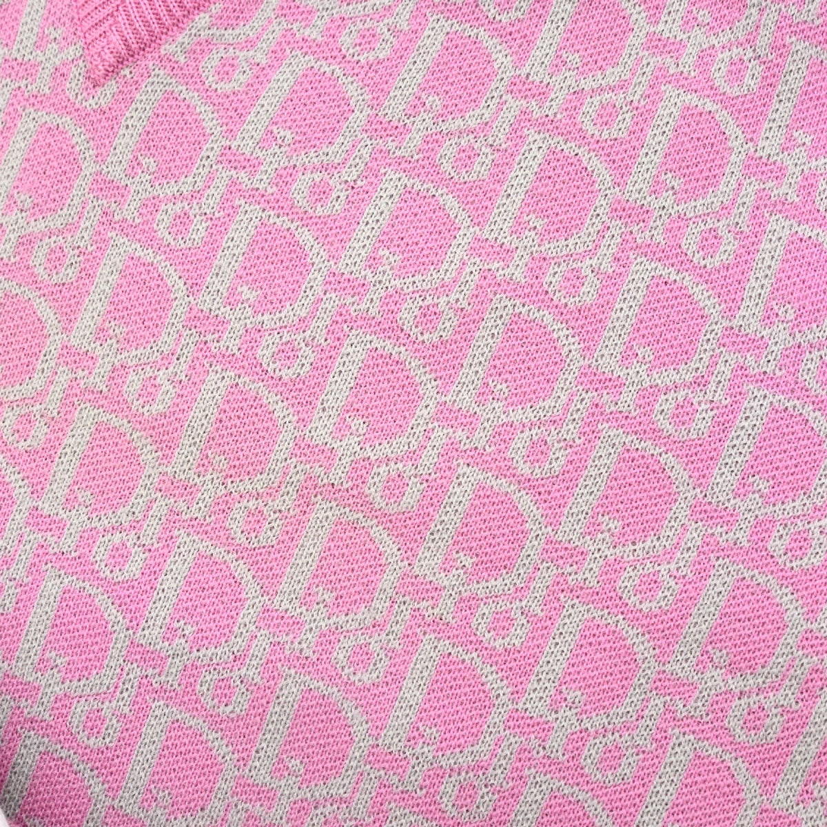 Christian Dior Vest Sweater Trotter Pink #M