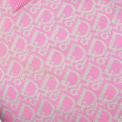 Christian Dior Vest Sweater Trotter Pink #M