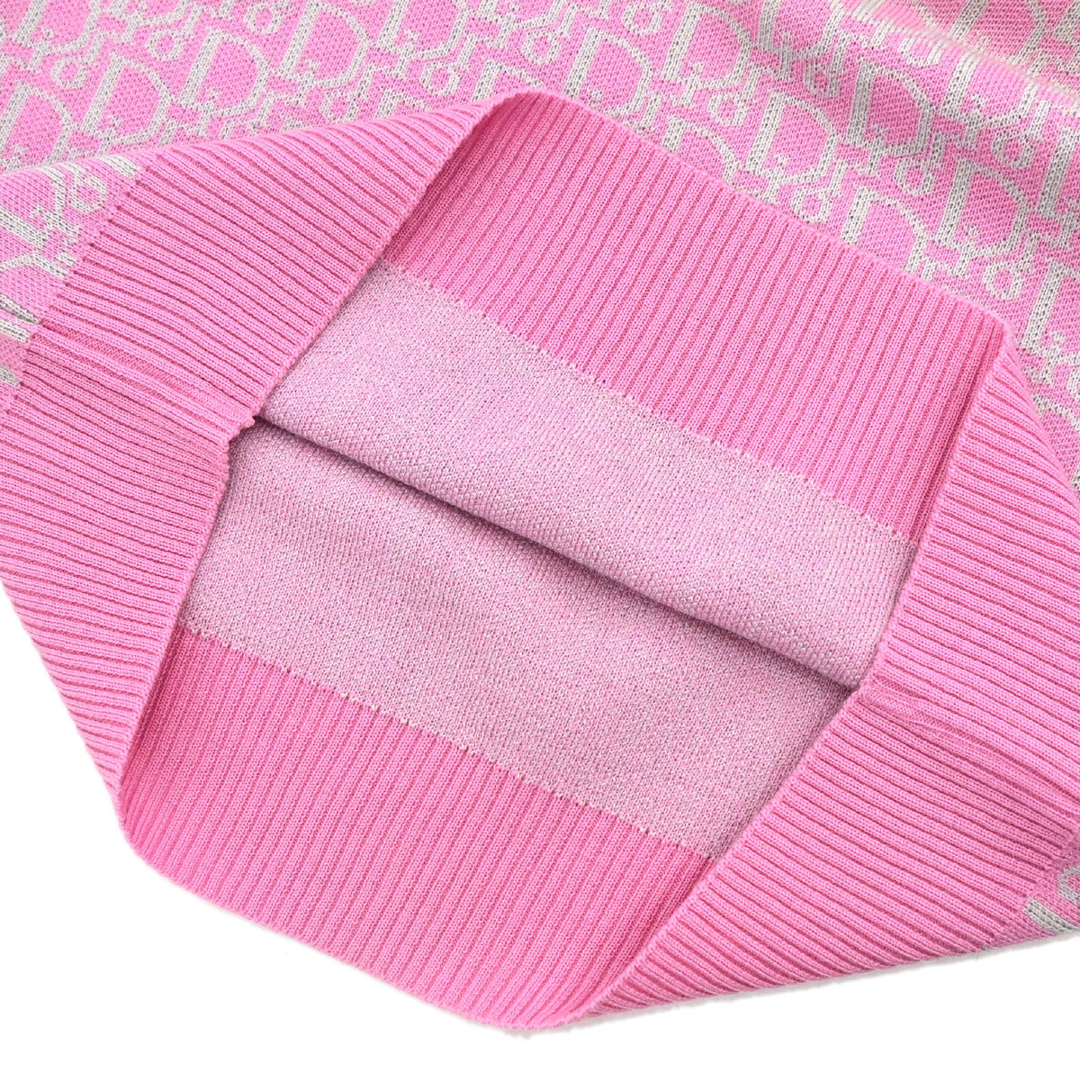 Christian Dior Vest Sweater Trotter Pink #M