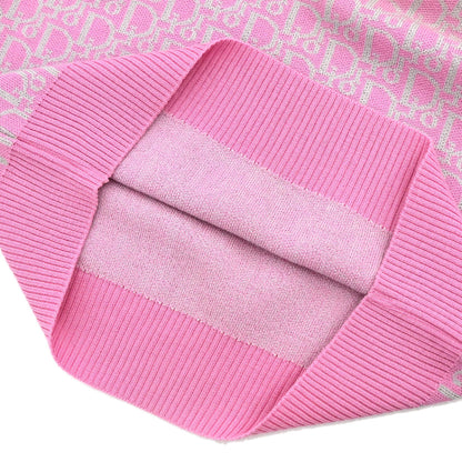 Christian Dior Vest Sweater Trotter Pink #M
