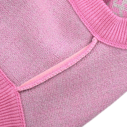 Christian Dior Vest Sweater Trotter Pink #M