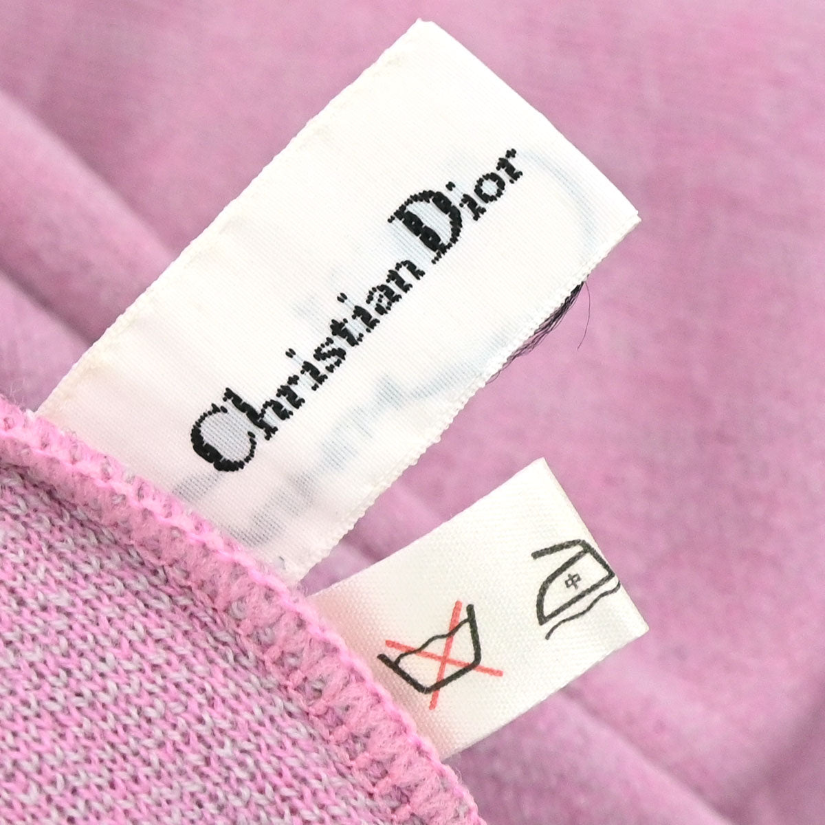 Christian Dior Vest Sweater Trotter Pink #M