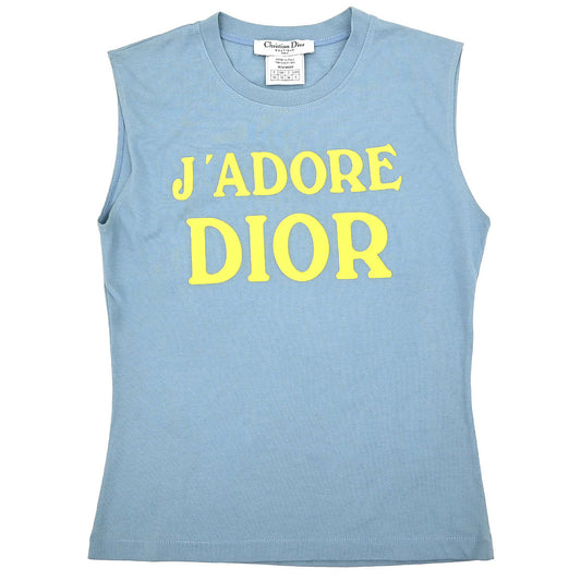 Christian Dior 2002 Sleeveless Tank Top Black #38