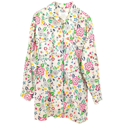Chanel Blouse Shirt White #38
