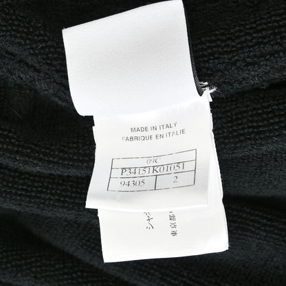 Chanel 2009 Sport Line Belted Bathrobe Style Coat Gown Black #2
