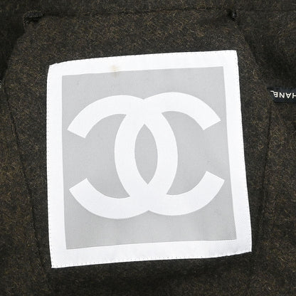 Chanel 2005 Sport Line Double Breasted Jacket Brown #38