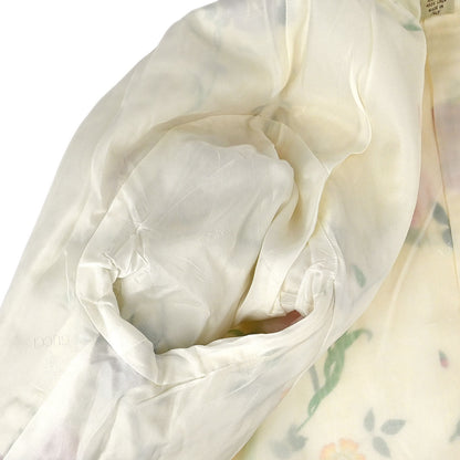 Gucci 1980s Botanical Print Linen Jacket #46