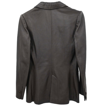 Loewe Single Breasted Jacket Brown #36