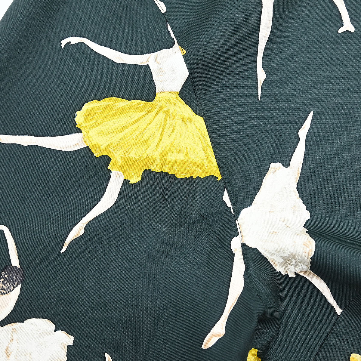 Hermes Silk Shirt La Danse Ballerinas #40