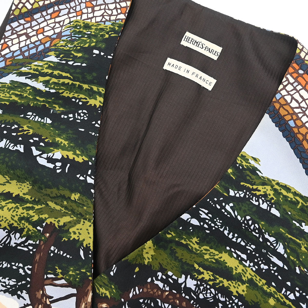 Hermes Sleeveless Jacket Vest Brown #36