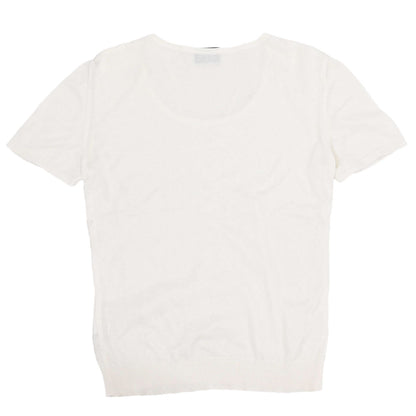 Chanel Short Sleeve T-shirt Top White #36
