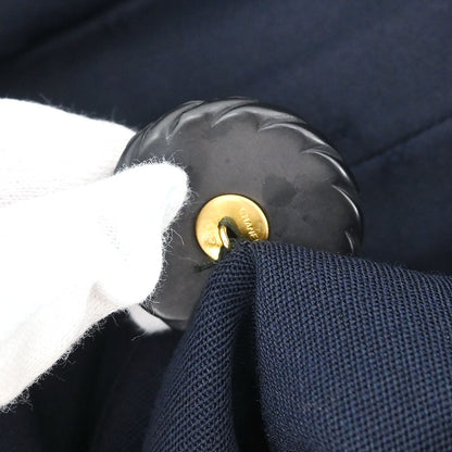 Chanel 1994 Setup Suit Jacket Skirt Navy #36