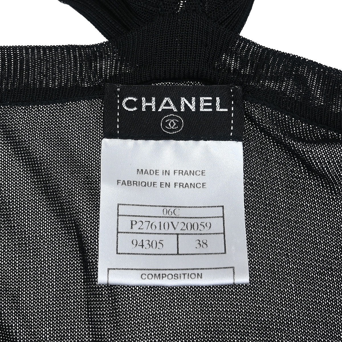 Chanel 2006 Cardigan Black #38