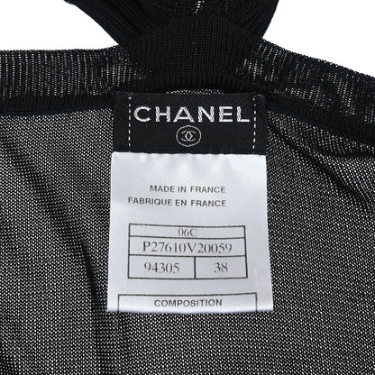 Chanel 2006 Cardigan Black #38