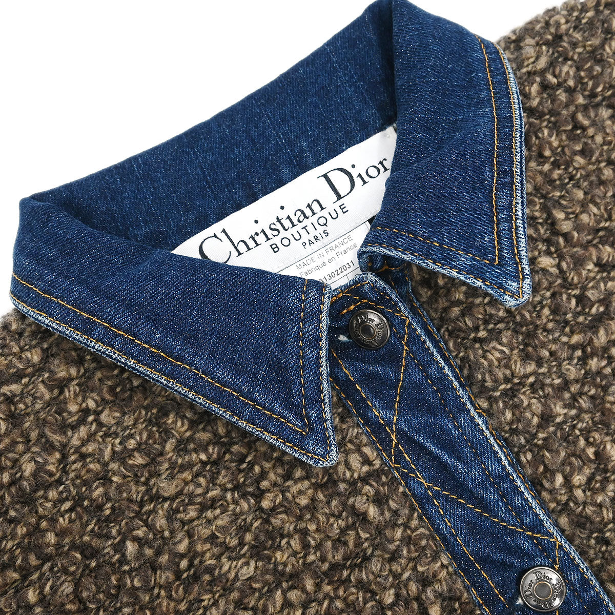 Christian Dior 2005 Single Breasted Jacket Brown #38