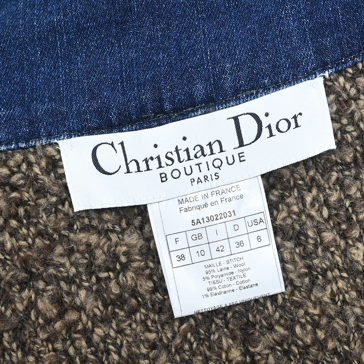 Christian Dior 2005 Single Breasted Jacket Brown #38