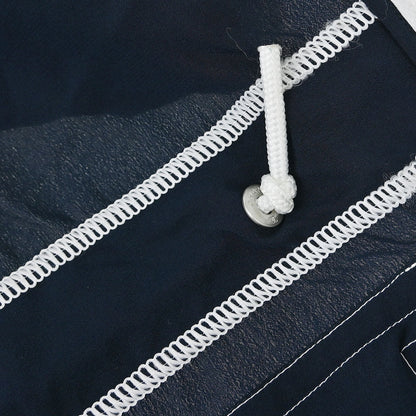Chanel 2012 Single Breasted Zip Up Jacket Navy #38
