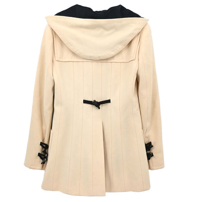 Chanel 2006 Hooded Duffel Coat Ivory #36