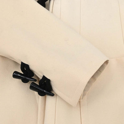 Chanel 2006 Hooded Duffel Coat Ivory #36