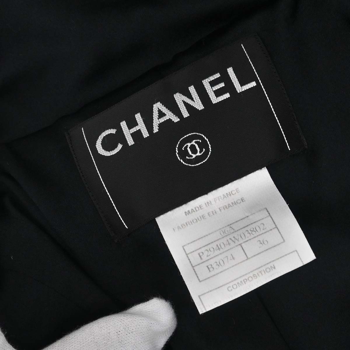Chanel 2006 Hooded Duffel Coat Ivory #36