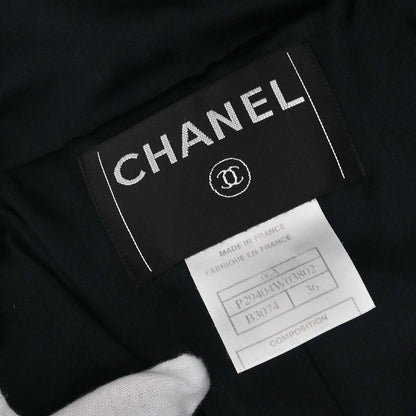 Chanel 2006 Hooded Duffel Coat Ivory #36