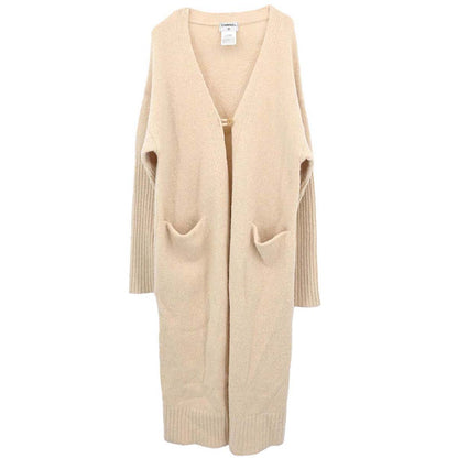 Chanel 2000 Long Cardigan Beige #40