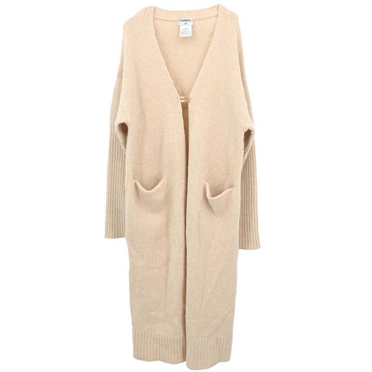 Chanel 2000 Long Cardigan Beige #40