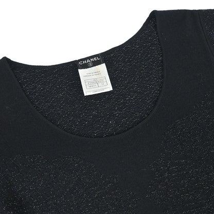 Chanel 2006 Sweater Top Black #34