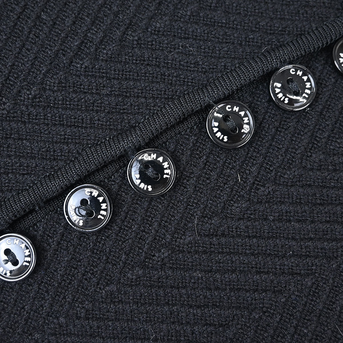 Chanel 2006 Sweater Top Black #34