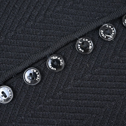 Chanel 2006 Sweater Top Black #34