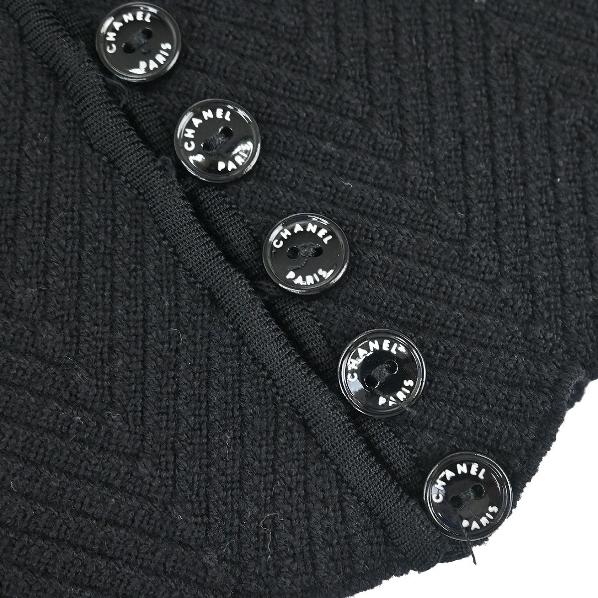 Chanel 2006 Sweater Top Black #34