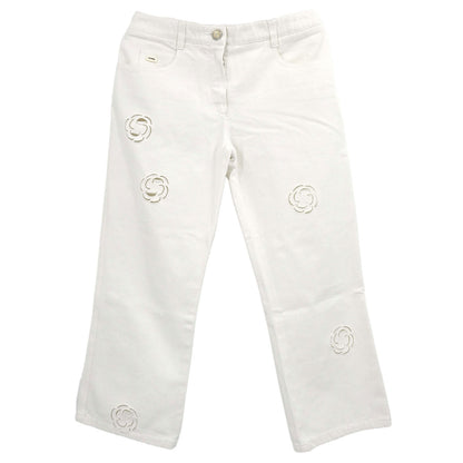 Chanel 2003 Long Pants White #38