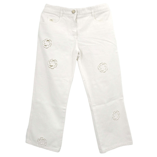 Chanel 2003 Long Pants White #38