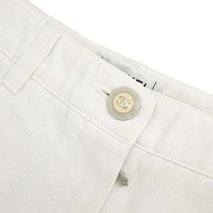 Chanel 2003 Long Pants White #38